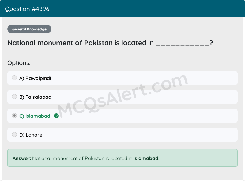 Question Screenshot