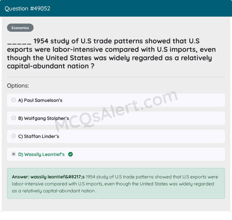 Question Screenshot