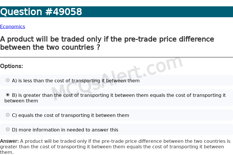 Question Screenshot