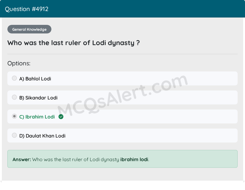 Question Screenshot