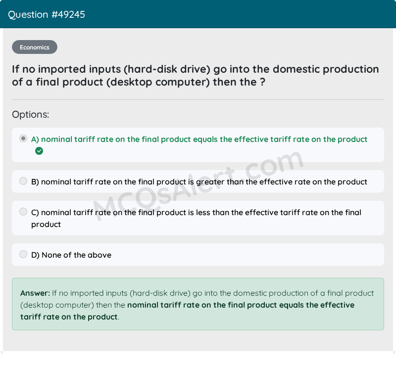 Question Screenshot