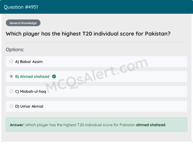 Question Screenshot