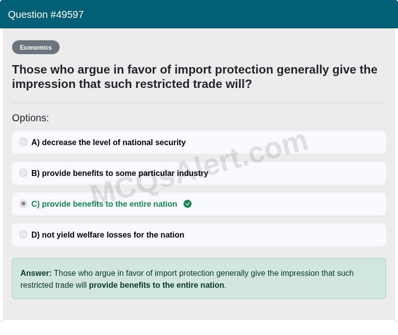 Question Screenshot