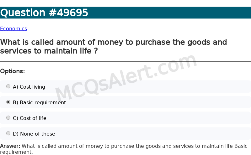 Question Screenshot
