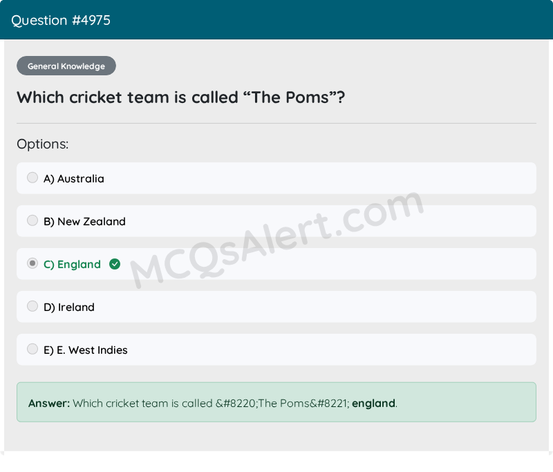 Question Screenshot