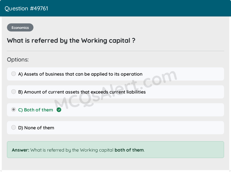 Question Screenshot
