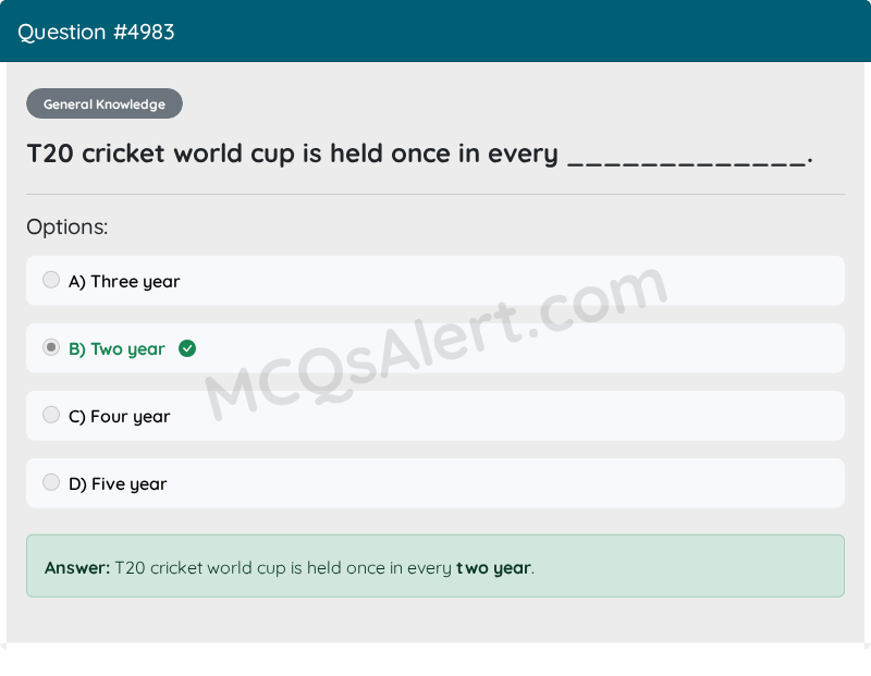 Question Screenshot
