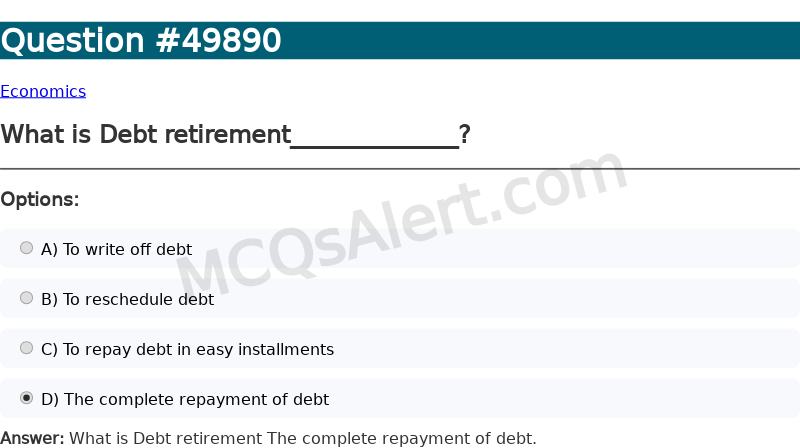 Question Screenshot