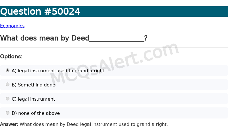 Question Screenshot