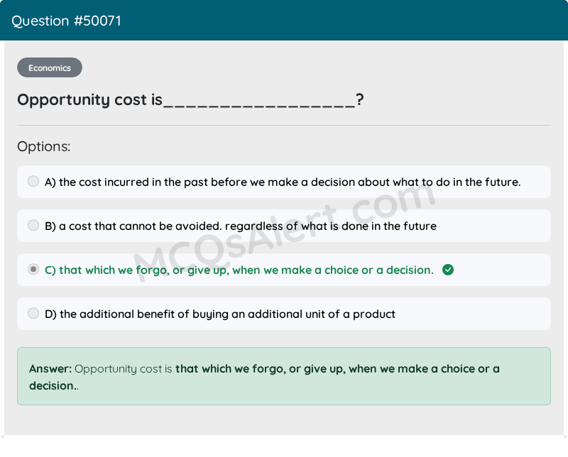 Question Screenshot