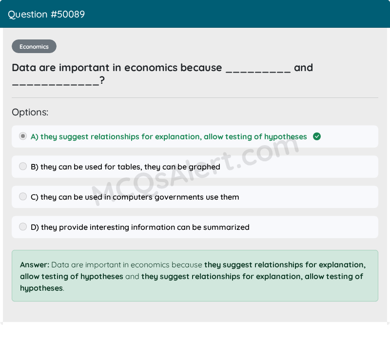 Question Screenshot