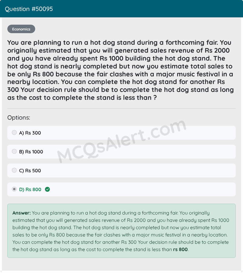 Question Screenshot