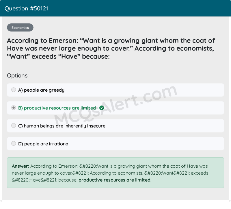 Question Screenshot
