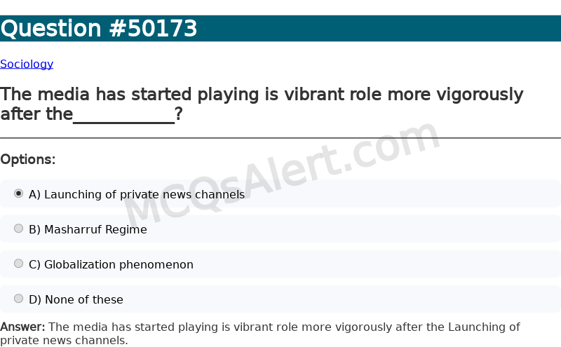 Question Screenshot