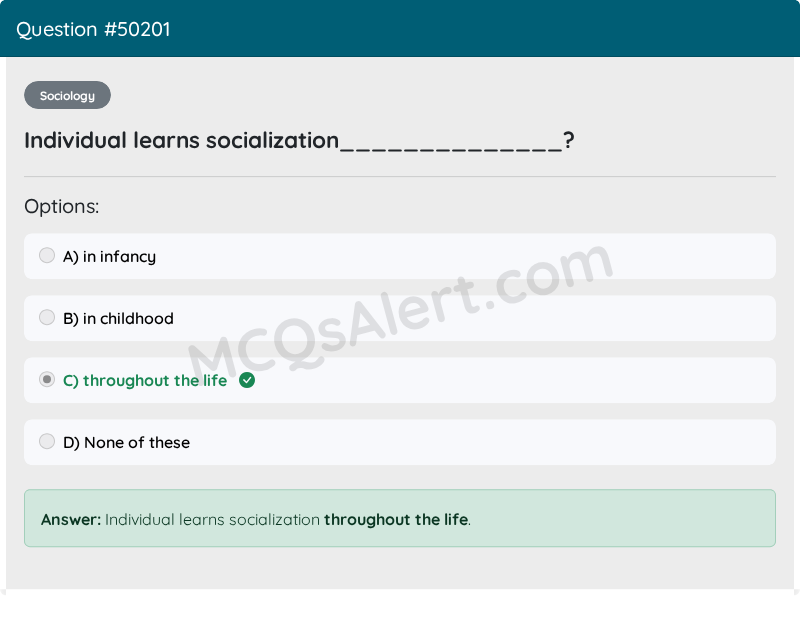 Question Screenshot
