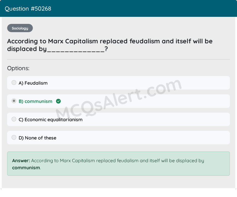 Question Screenshot