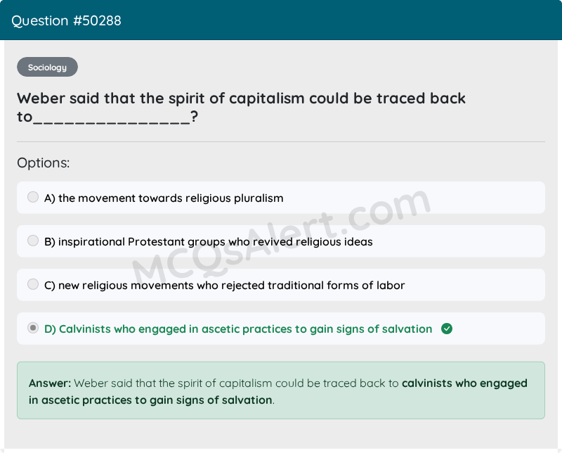 Question Screenshot