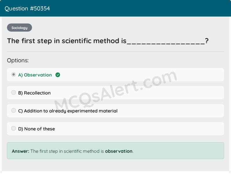 Question Screenshot
