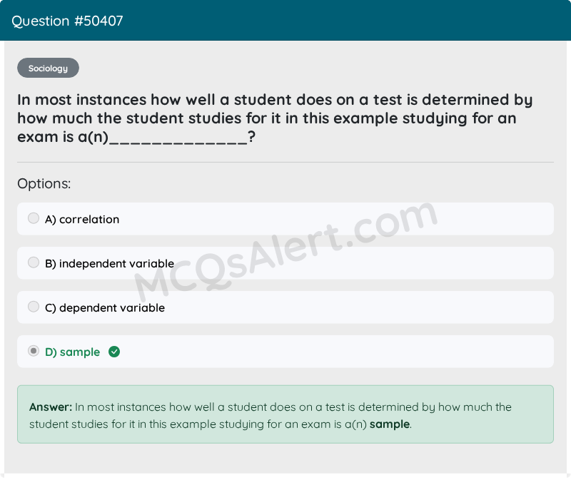 Question Screenshot