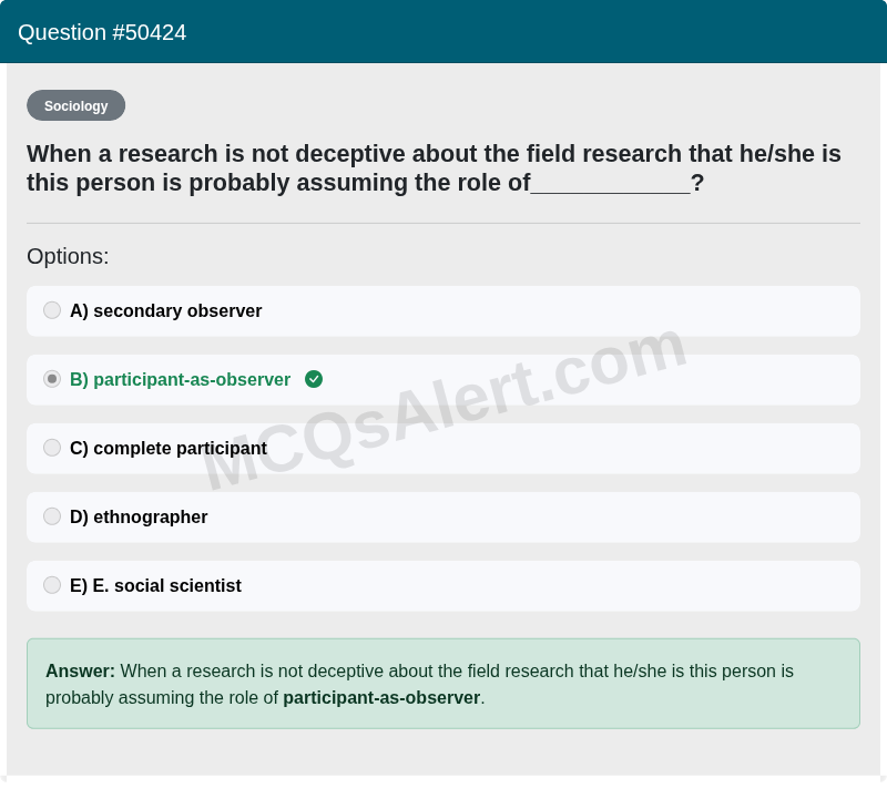 Question Screenshot