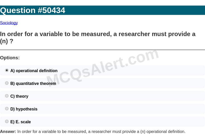 Question Screenshot