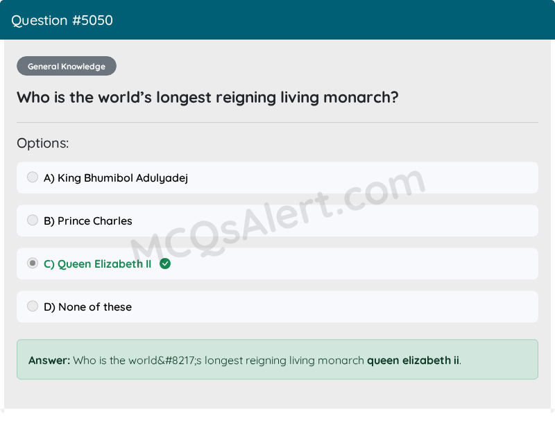 Question Screenshot