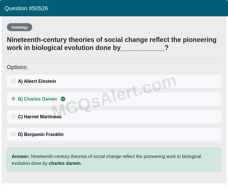 Question Screenshot