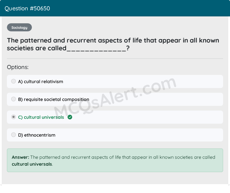 Question Screenshot