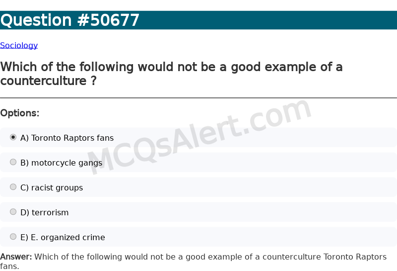 Question Screenshot