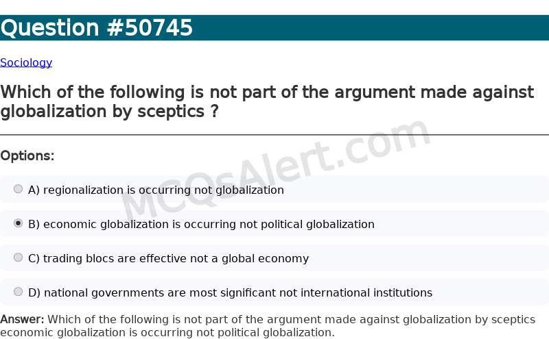 Question Screenshot