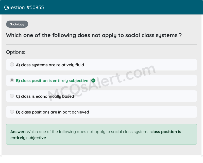 Question Screenshot