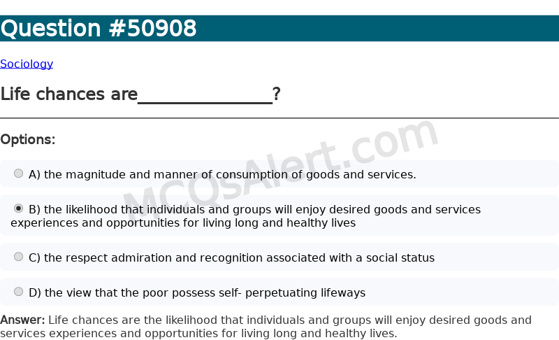 Question Screenshot
