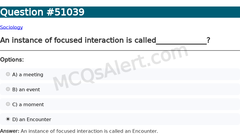 Question Screenshot
