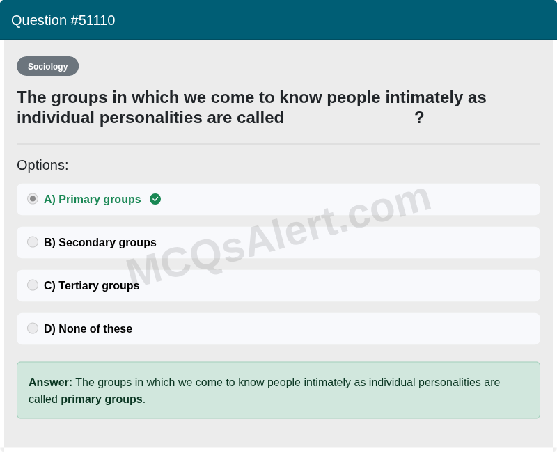 Question Screenshot