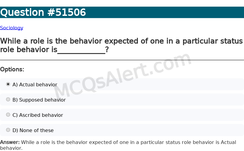 Question Screenshot