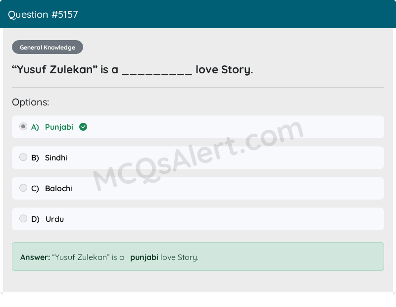 Question Screenshot