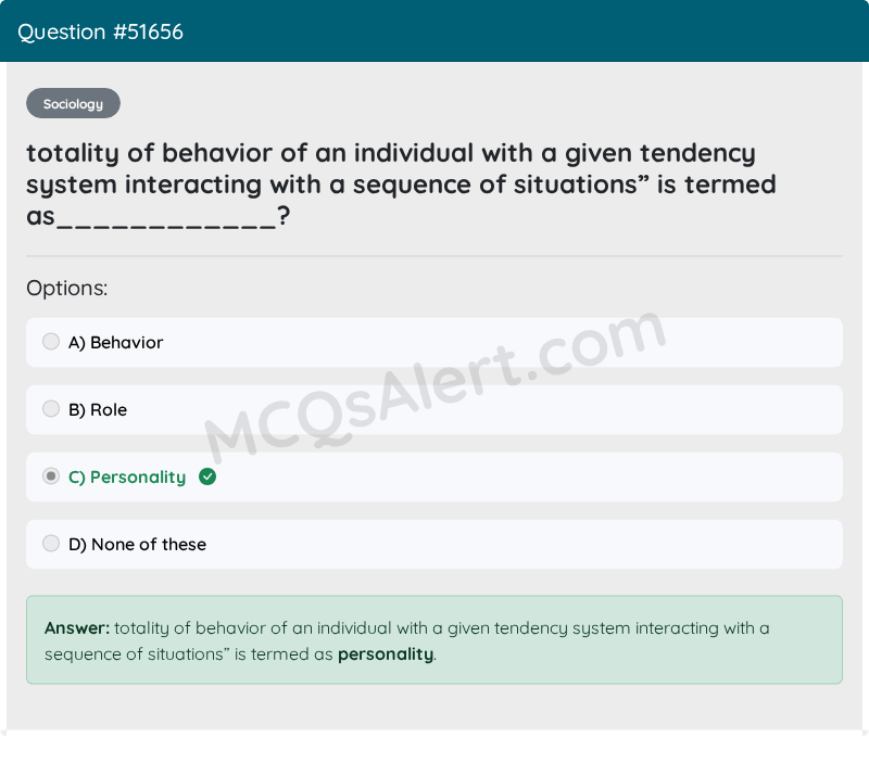 Question Screenshot