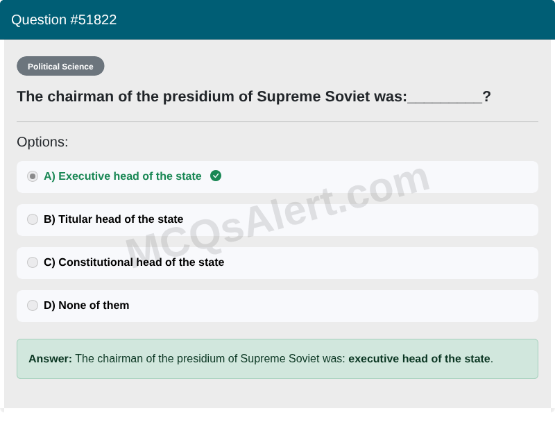 Question Screenshot