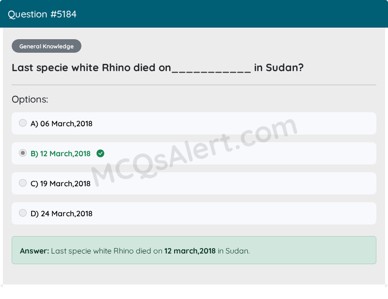 Question Screenshot