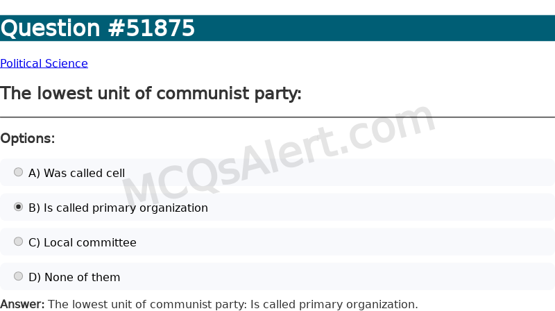 Question Screenshot