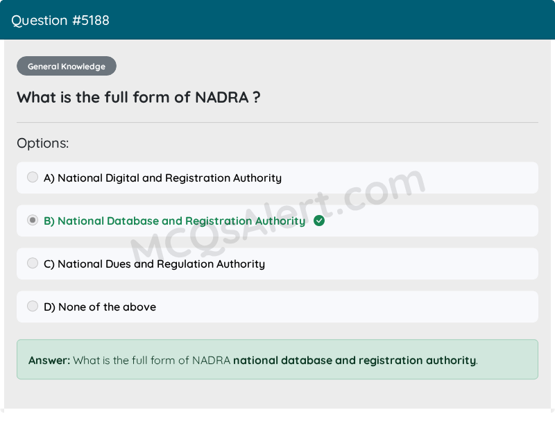 Question Screenshot