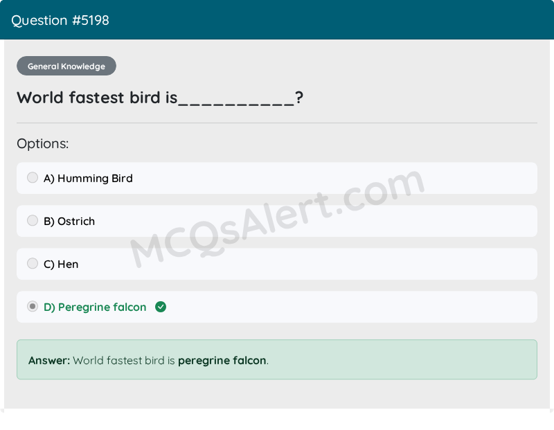 Question Screenshot