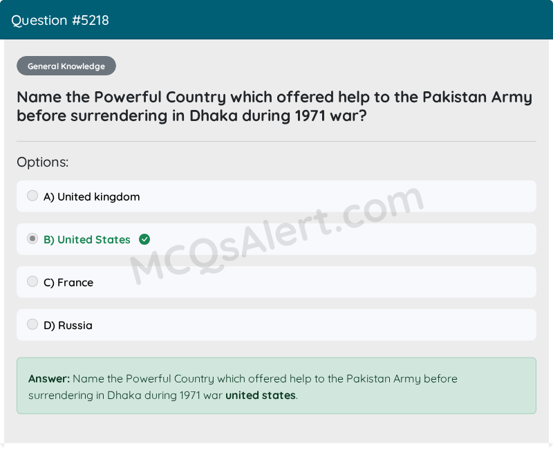 Question Screenshot