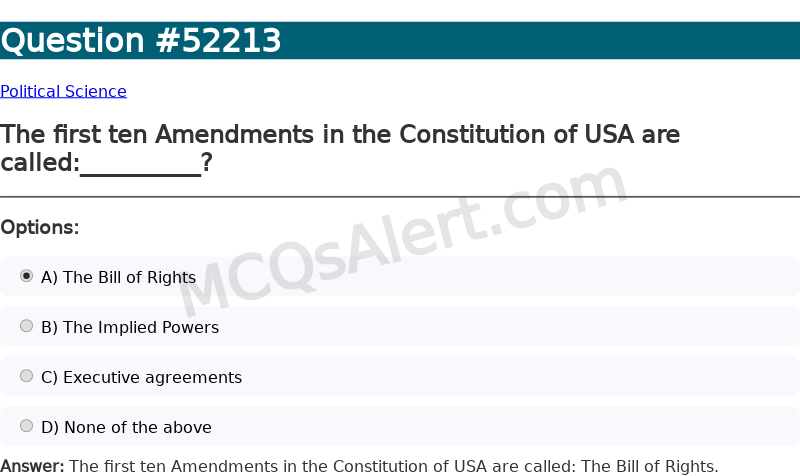 Question Screenshot