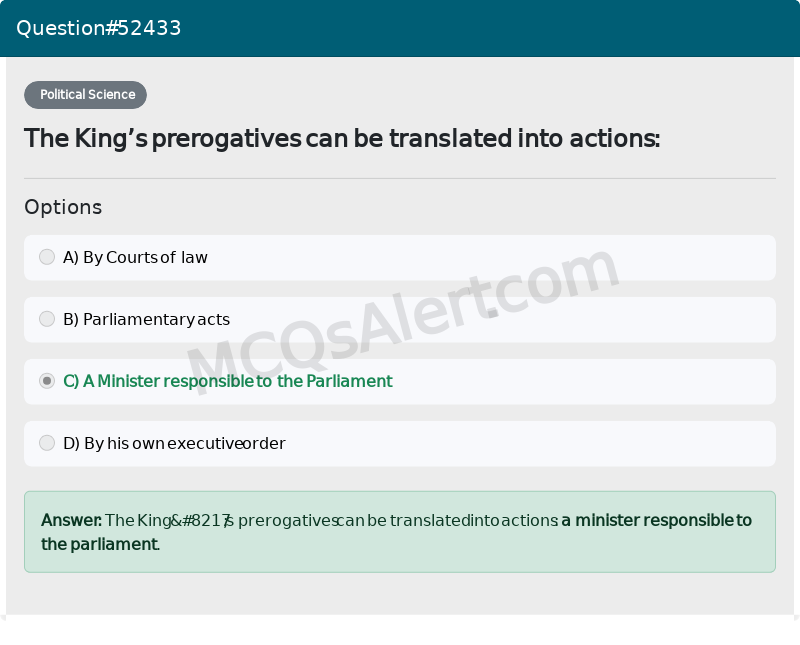 Question Screenshot