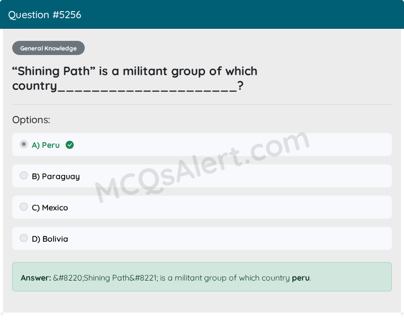 Question Screenshot