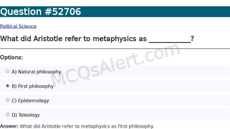 Question Screenshot