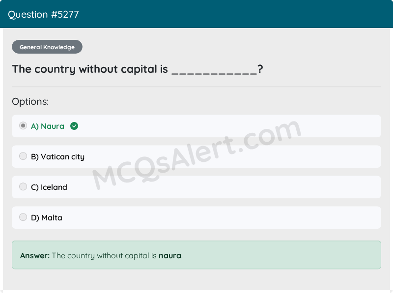 Question Screenshot