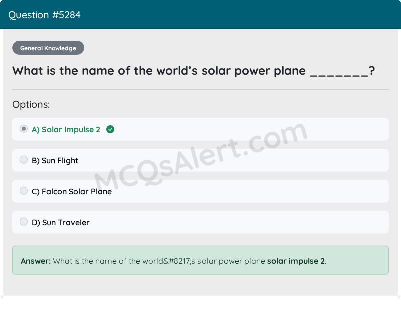 Question Screenshot