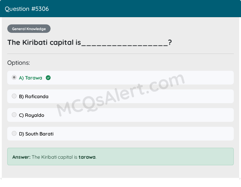 Question Screenshot